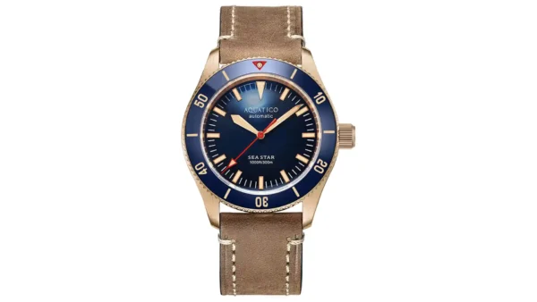 Aquatico Bronze Sea Star: The Perfect Rolex Alternative with a Blue Dial